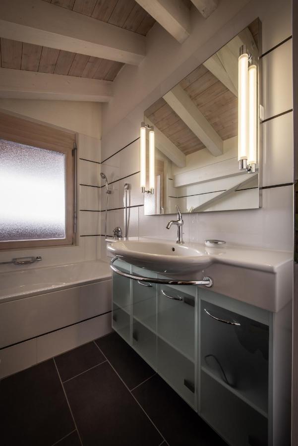 Chalet Schneehoren Penthouse Wengen Bagian luar foto