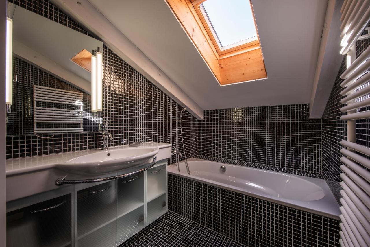 Chalet Schneehoren Penthouse Wengen Bagian luar foto