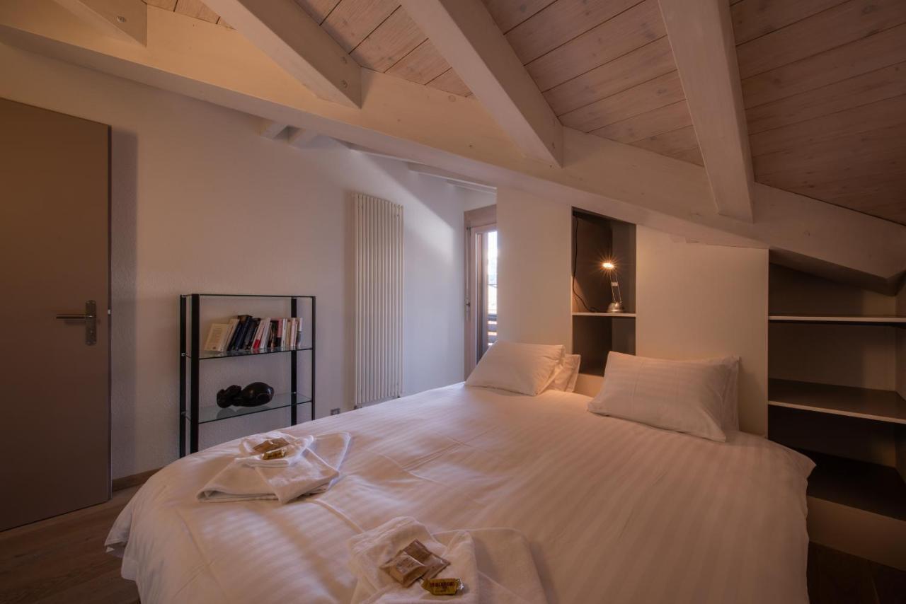 Chalet Schneehoren Penthouse Wengen Bagian luar foto