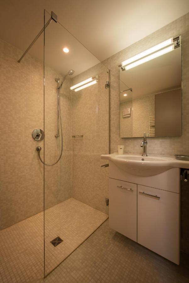 Chalet Schneehoren Penthouse Wengen Bagian luar foto